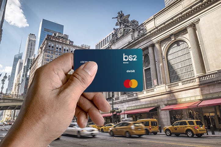 Como solicitar o Cartão Internacional de Débito BS2 GO!?